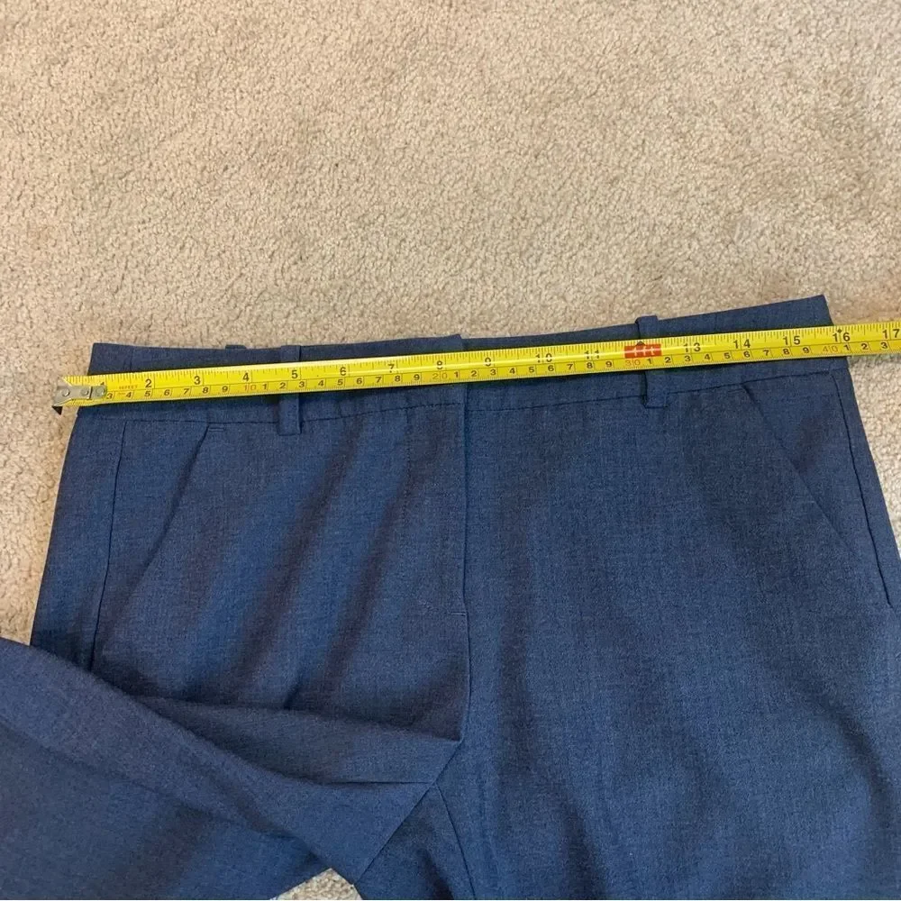 Rw and Co. blue suiting ankle slim pants Sz 6 - Picture 6 of 10